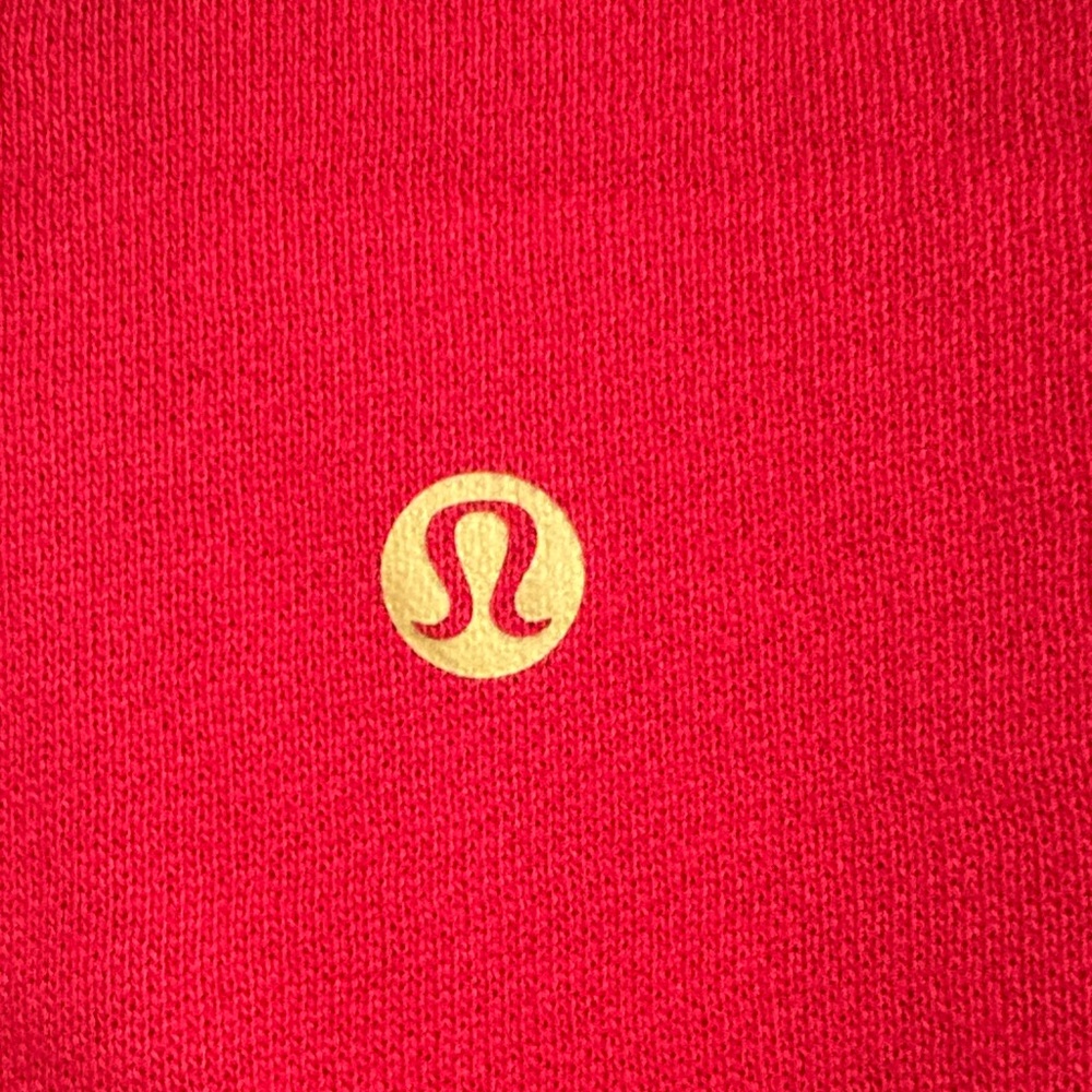 lululemon athletica Red Track Pants with Logo - Picture 8 of 8